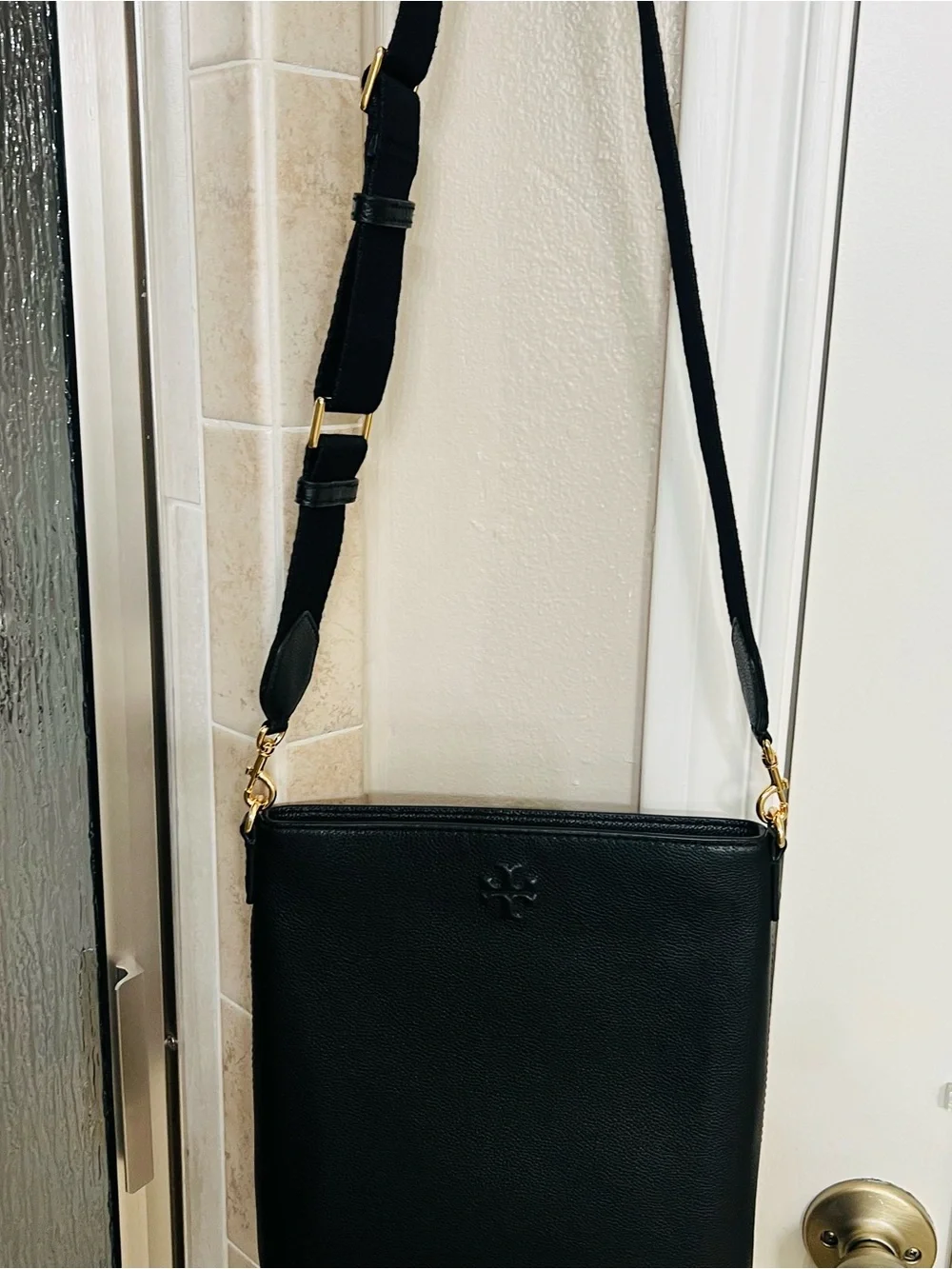 Tory Burch timeless pebbled
